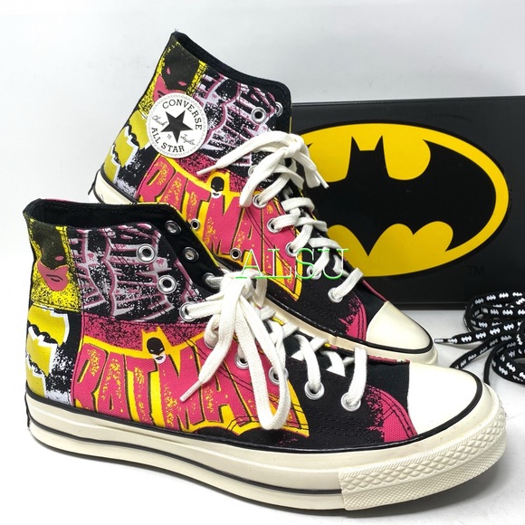 Converse & DC Batman Chuck 70 High Canvas Black M - Picture 2 of 12